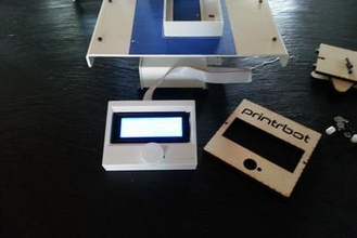 lcdhousing printrbot 3d printer parts enhancements 3d print model - Mito3D