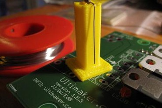 lead bender tool 3d printer parts enhancements soldering 3d print model - Mito3D