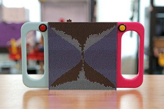 matrice di led sabbia giocattolo gadget matrix raspberry pi la fisica 3d print model - Mito3D