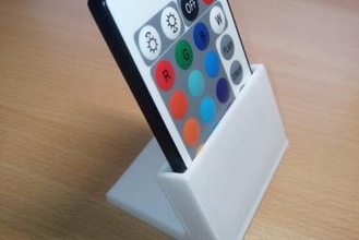 led remote holder Gadget 3d print model - Mito3D