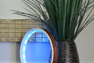 led ring lamp build your home decor 3d print model - Mito3D