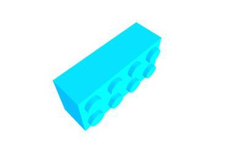 lego brick toys 3d print model - Mito3D