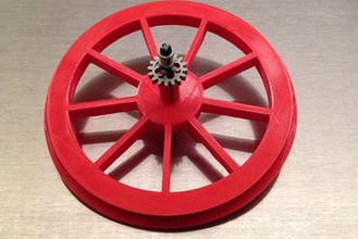 lego cablecar wheel seilbahn gondel toys lift 3d print model - Mito3D