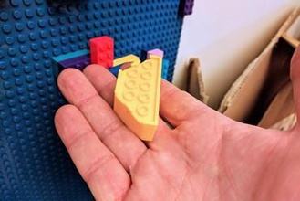 lego mermer rampa çalıştırın eğitim 3d print model - Mito3D