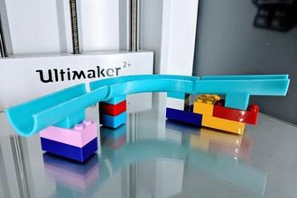 lego marbre exécuter des rampes l'éducation de 3d print model - Mito3D