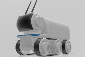 levi rover raspberry pi robótica plataforma modular criador de diy robô cortador grama haste Impressão 3d 3d print model - Mito3D