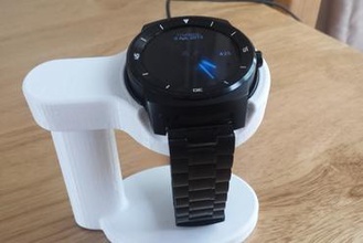 lg g watch r de la station charge gadget smart 3d print model - Mito3D