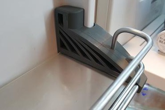 liebherr fridge mounting bracket your home 3d print model - Mito3D