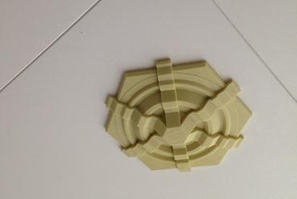 light cover - ceiling decor your home 3d print model - Mito3D