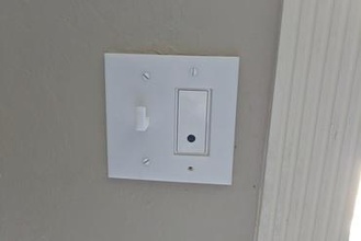 light switch wall plate without hook keys your home 3d print model - Mito3D