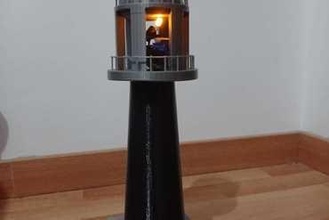 lighthouse Education di3d arduino led servo motor 3d print model - Mito3D