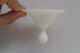gotículas de líquido educação matemática arte da a física drop modelo numérico ode 3d print model - Mito3D