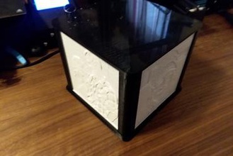 lithophane light box maker diy lightbox 3d print model - Mito3D