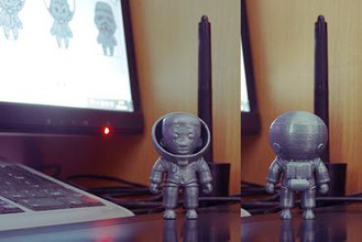 piccolo astronauta i giocattoli l'astronauta ragazzo bambino cosmonauta ragazza kid spazio 3d print model - Mito3D