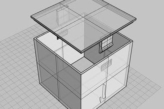 lockable box cube v4 other 3d print model - Mito3D