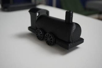 Lok v2 - Spielzeug Spielzeugeisenbahn 3d print model - Mito3D