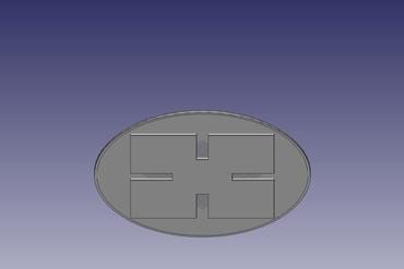 criquet screencover L'imprimante 3d de pièces améliorations 3D print model - Mito3D