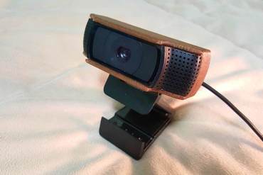 logitech c920 rear case gadget webcam step iges 3D print model - Mito3D
