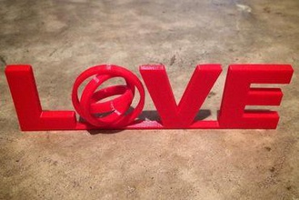 l'amour à cardan votre maison la saint-valentin 3d print model - Mito3D