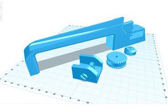 m4 carry handle retaliator toys nerf 3d print model - Mito3D