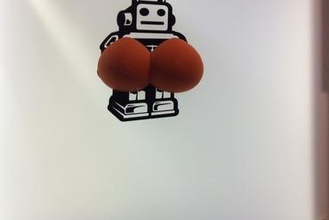 magnetic boobs art 3d print model - Mito3D