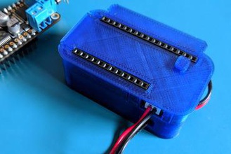 magnetico piuma caso maker fai da te adafruit esp32 esp8266 3d print model - Mito3D
