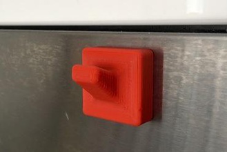 magnetic hook 19x6 mm cylinder magnet your home fridge kitchen 3d print model - Mito3D