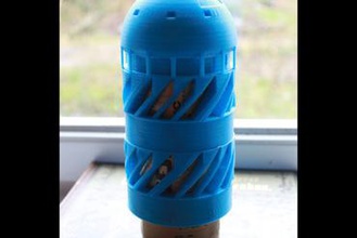 mailtubecapsuleshell maker diy rohrpost kapsel mail tube capsule seidenstrasse 30c3 3d print model - Mito3D