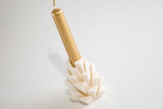 hacer 10 - cono del pino su casa ornamento de navidad invierno faberdashery 25 días decisiones la vela titular 3d print model - Mito3D