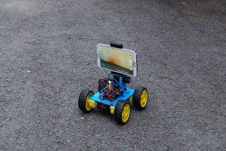 hacer camarógrafo coche rc los juguetes rccar el robot 3d print model - Mito3D