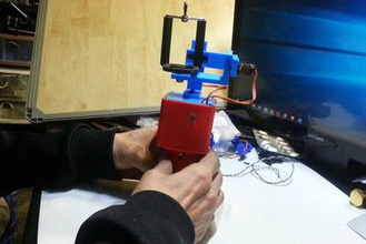 make gimbal action cam stabilizer gadget 3d print model - Mito3D