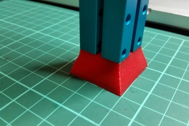 makeblock soft pé criador de diy pés borracha ninjaflex 3D print model - Mito3D