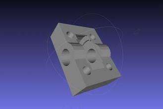 makergear reprap prusa i2 idler block 3d printer parts enhancements 3d print model - Mito3D