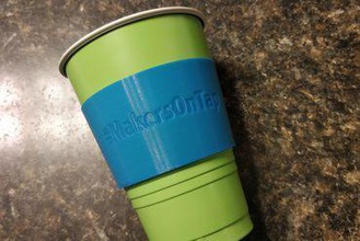 makers tap 35 listeners 12oz cup sleeve contest solo makersontap podcast mrrf 2019 mrrf2019 3d print model - Mito3D