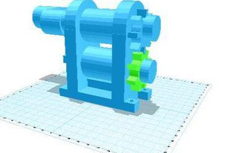 manual pea sheller 3d printer parts enhancements peas osat 3d print model - Mito3D