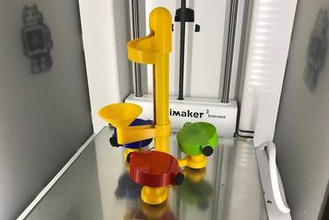 marblevator hava oyuncaklar mermer makine marbles 3d print model - Mito3D