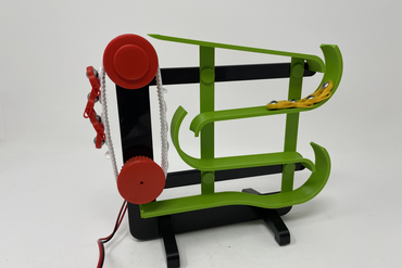 marblevator caterpillars Gadget marble machine autodesk fusion 360 ultimaker 3D print model - Mito3D