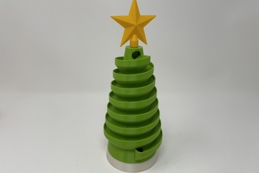 Marmorvator Weihnachten Baum Gadget Marmor Maschine Autodesk Verschmelzung 360 Ultimaker 3D print model - Mito3D