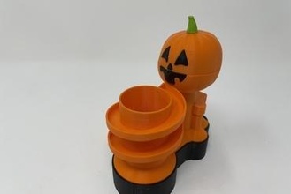 marbre Halloween gadget citrouille d'Halloween machine ultimaker autodesk fusion 360 3d print model - Mito3D