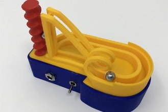 marblevator mini loop toys marble machine 3d print model - Mito3D