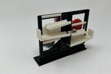 marblevator trilhas gadget mármore máquina corre autodesk fusão 360 3d print model - Mito3D