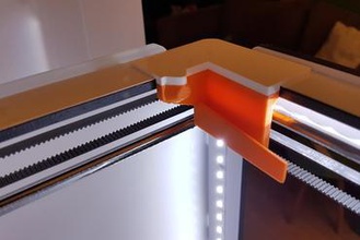 mark2 ultimaker2 dual extrusion alternative rail dock 3d printer parts enhancements 3d print model - Mito3D
