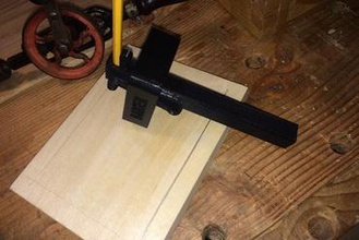 marcatura calibro - lavorazione tradizionale del legno strumento maker fai da te la strumenti 3d print model - Mito3D