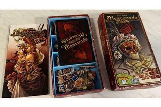 mascarade board game + expansion insert games 3d print model - Mito3D