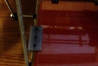 mendel riscaldata letto morsetto di vetro Stampante 3d parti miglioramenti hbp Stampato in prusa i2 3d print model - Mito3D