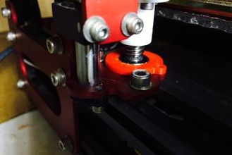 mendelmax 2 mm2 jd z screw thrust bearing holder 3d printer parts enhancements mendelmax2 3d print model - Mito3D