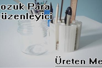 mert'in bozuk para d zenleyicisi - mert's coin organizer your home turkish lira desk pencil holder 3d print model - Mito3D