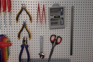 metric pegboard hook your home 3d print model - Mito3D