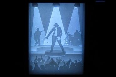 michael jackson lightbox For your home lamp lampara 3d print model - Mito3D