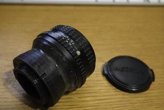 mikro 3 4 pentax k mount adaptörü maker diy kamera lens microfourthirds dört üçte 3d print model - Mito3D